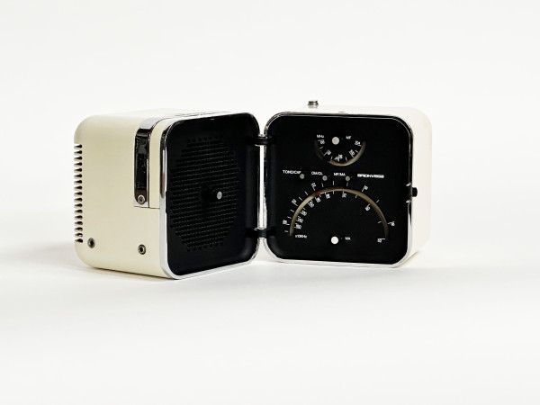 BRIONVEGA TS502 Radio Cube Blanc Hifi Vintage Réparations