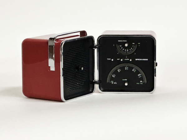 BRIONVEGA TS522 Radio Cube Rouge Hifi Vintage Réparations