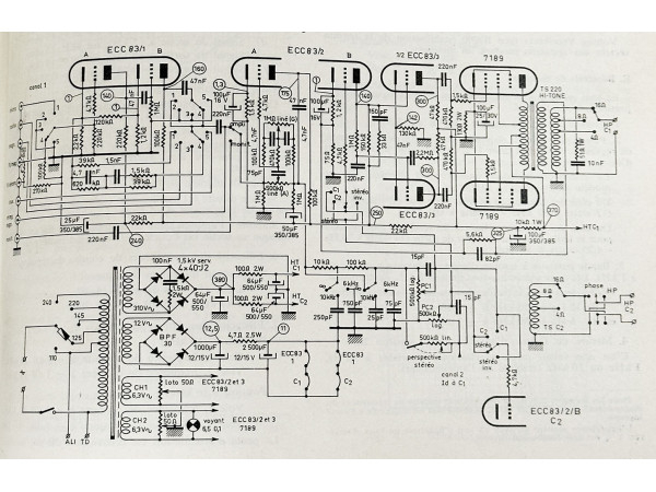 HITONE H-220-I  Hifi Vintage réparations
