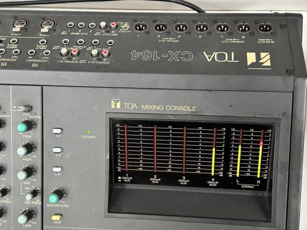 TOA CX 164 Hifi Vintage réparations