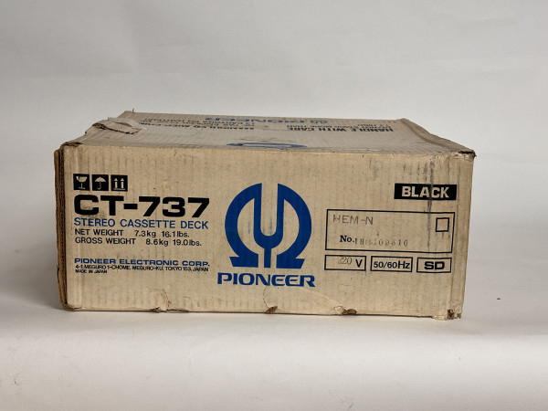 PIONEER CT-737 Hifi Vintage Réparations