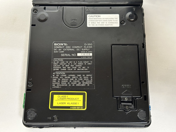 SONY D-350 Hifi Vintage Réparations