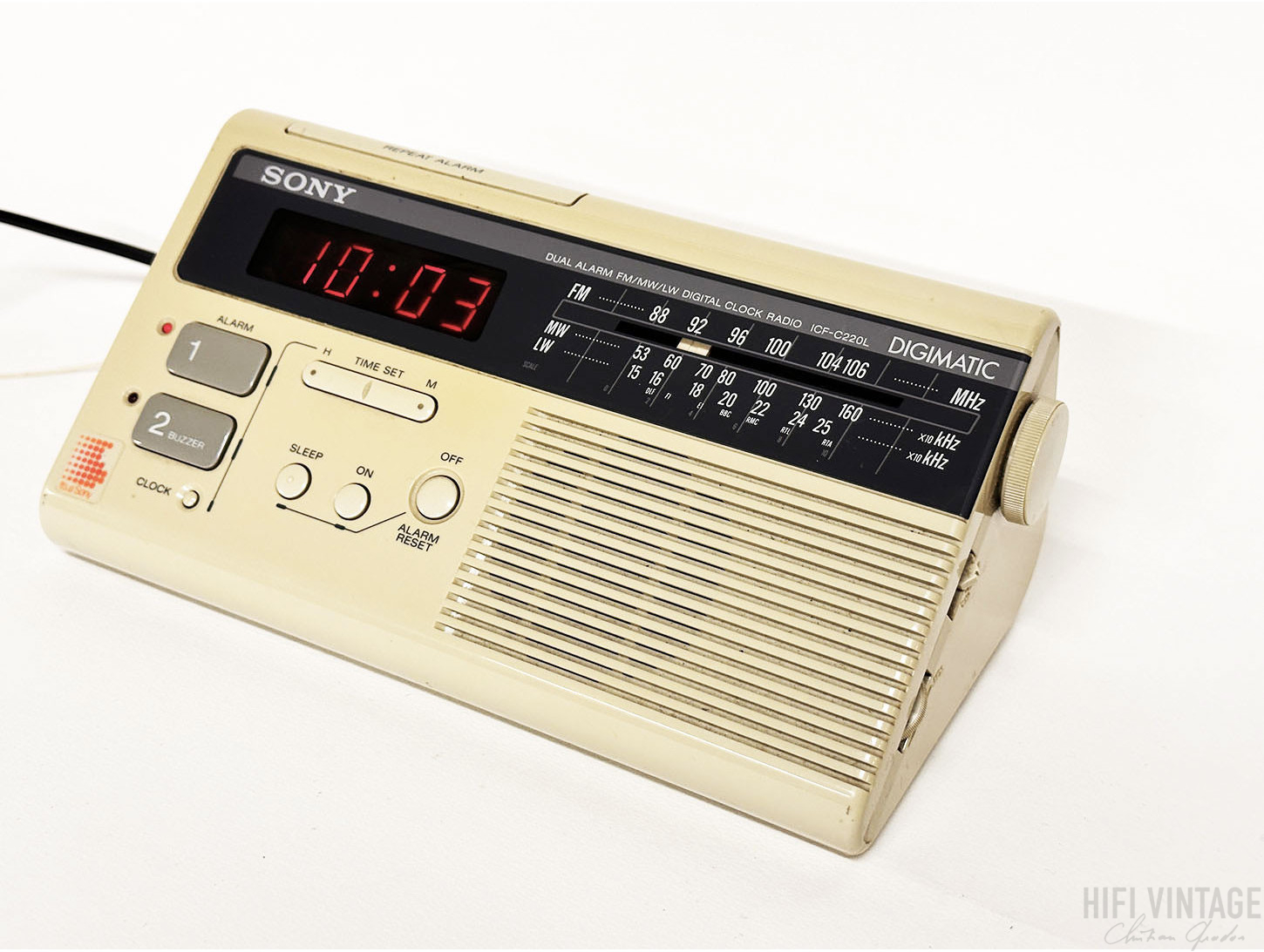 SONY ICF C220-L Hifi Vintage Réparations