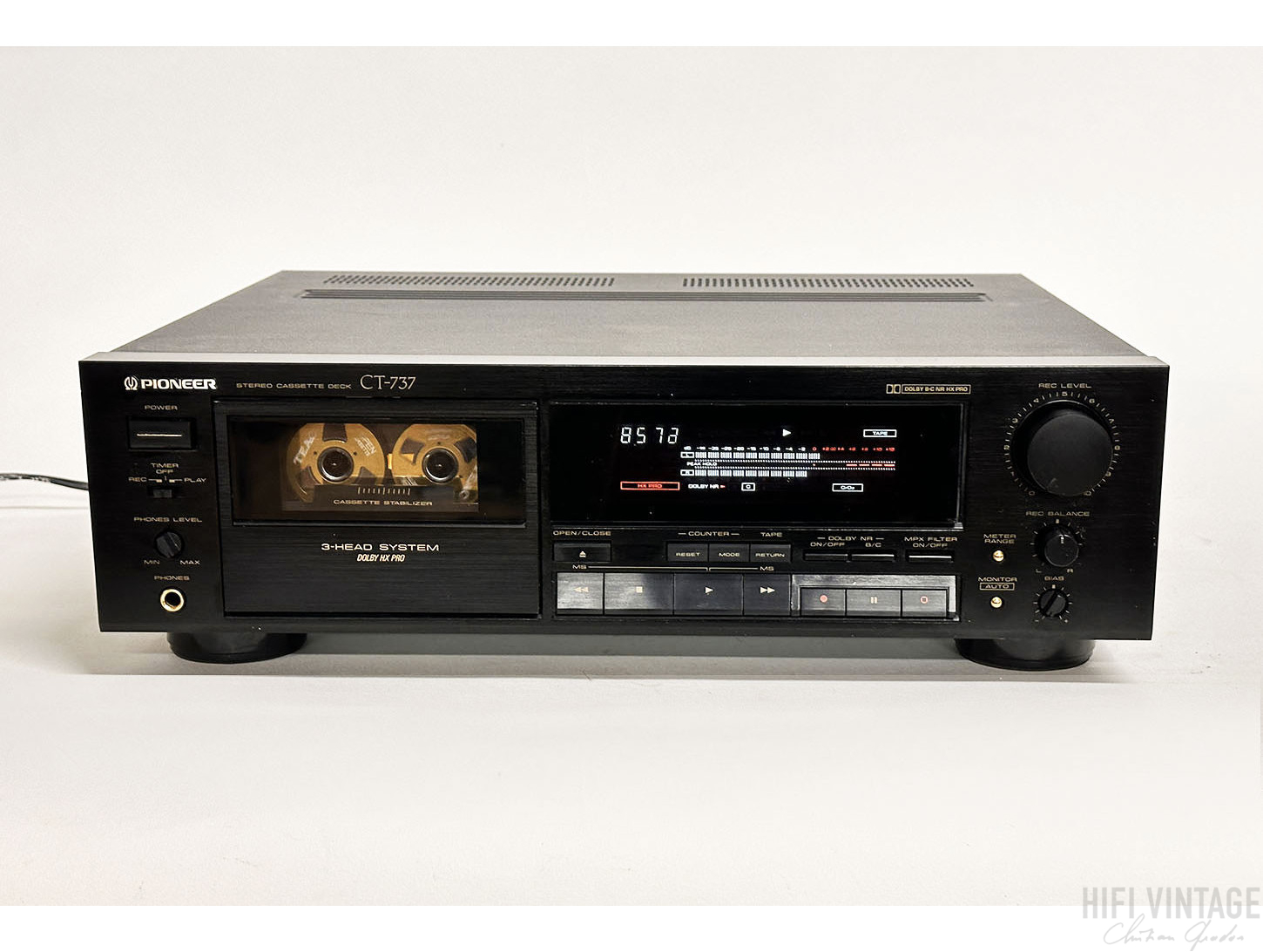 PIONEER CT-737 Hifi Vintage Réparations