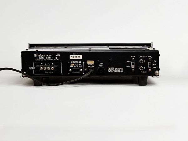 McIntosh MC-502 amplificateur Hifi vintage réparations