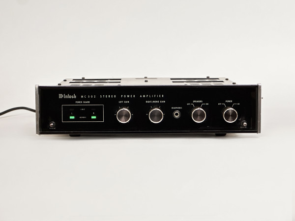 McIntosh MC-502 amplificateur Hifi vintage réparations