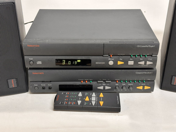 Nakamichi Compact Receiver 1CD K7 Hifi Vintage réparations