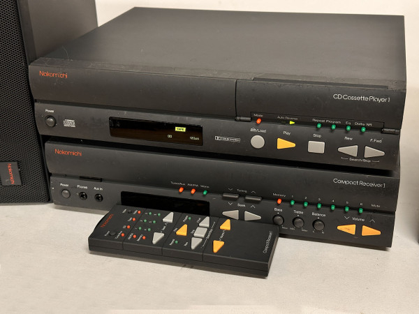 Nakamichi Compact Receiver 1CD K7 Hifi Vintage réparations