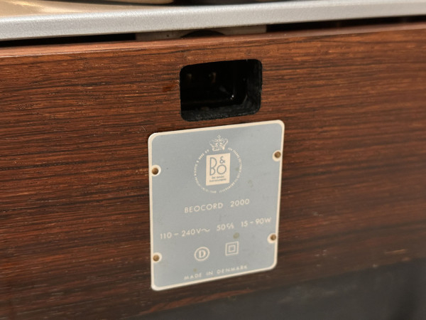 B&O Beocord 2000 de Luxe T Hifi Vintage réparations