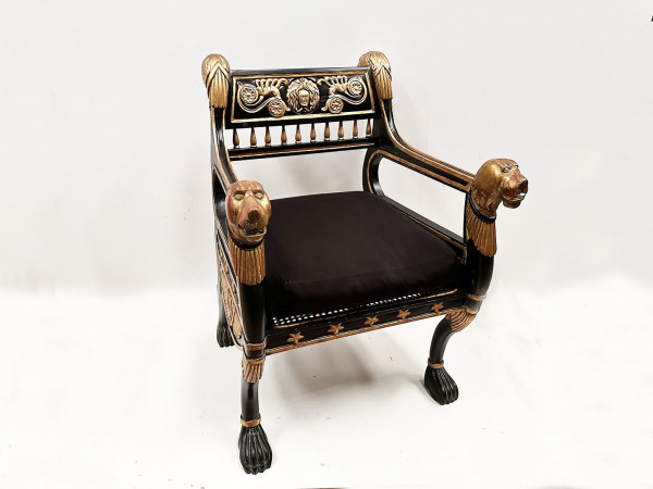 Fauteuil a l'antique Egipte