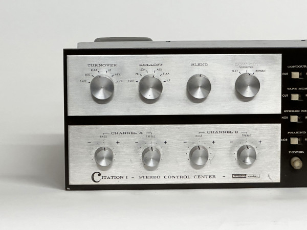 HARMAN KARDON Citation 1 Hifi Vintage réparations