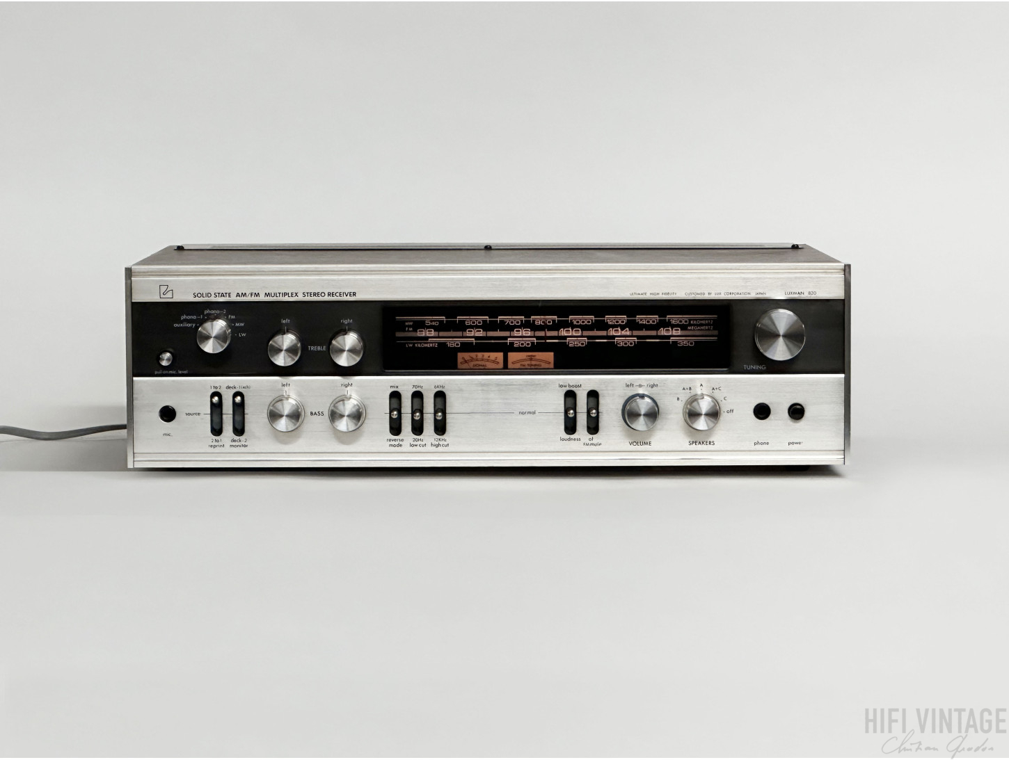 LUXMAN R-820E Hifivintage Réparations