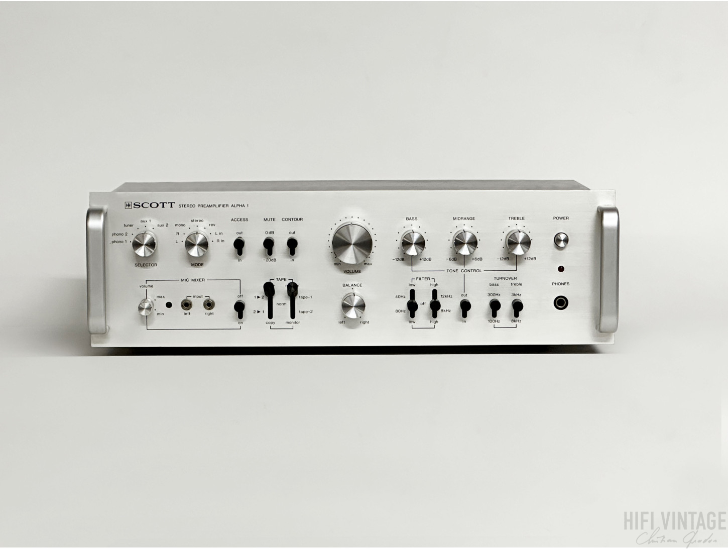 SCOTT Alpha-1 Hifivintage Réparations