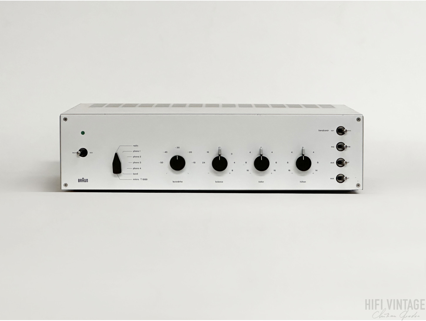 BRAUN CSV-13/1 Hifivintage Réparations