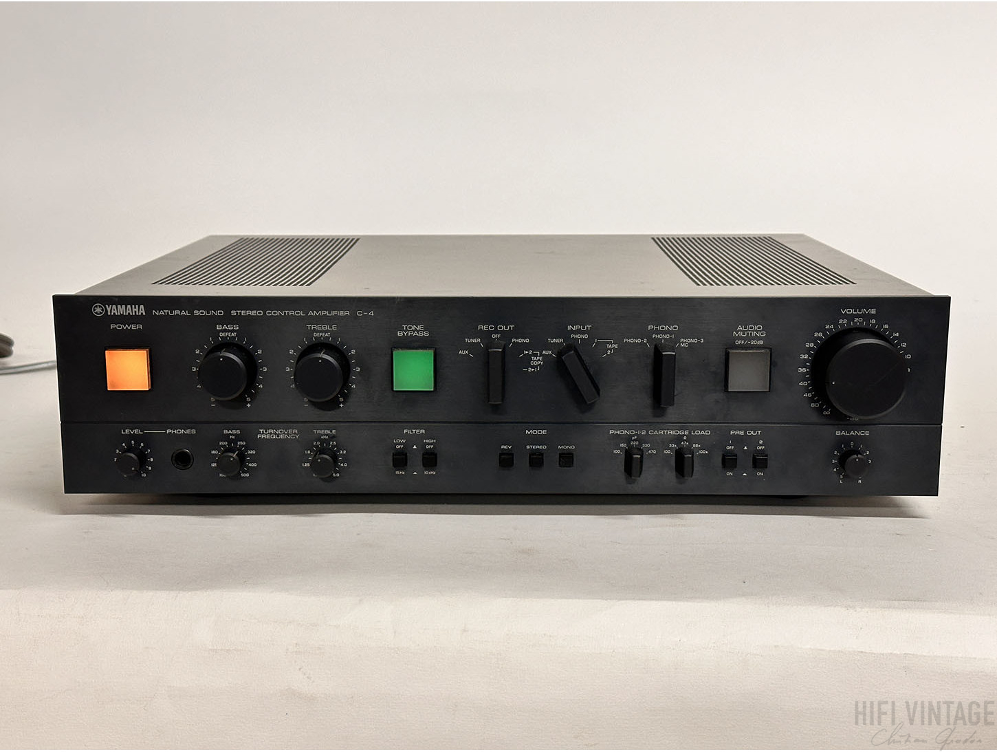 1401E01*10B△YAMAHA/ヤマハ C-4 NATURAL SOUND CONTROL AMPLIFIER