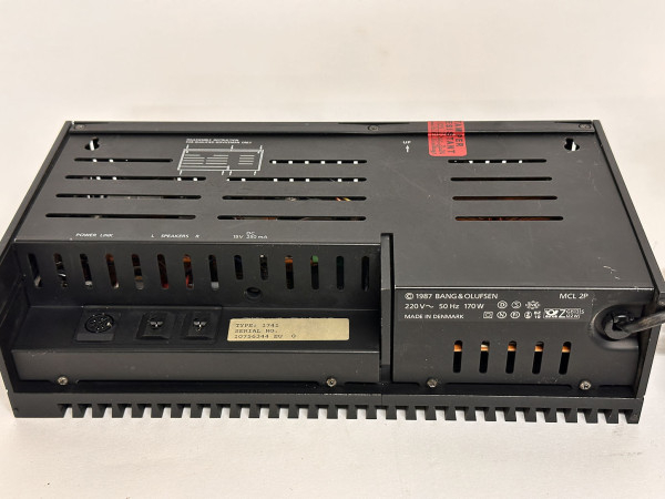 B&O MCL 2P 1741 Hifivintage Réparations