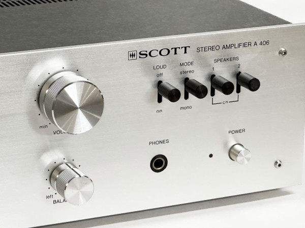 SCOTT A-406 Hifivintage Réparations
