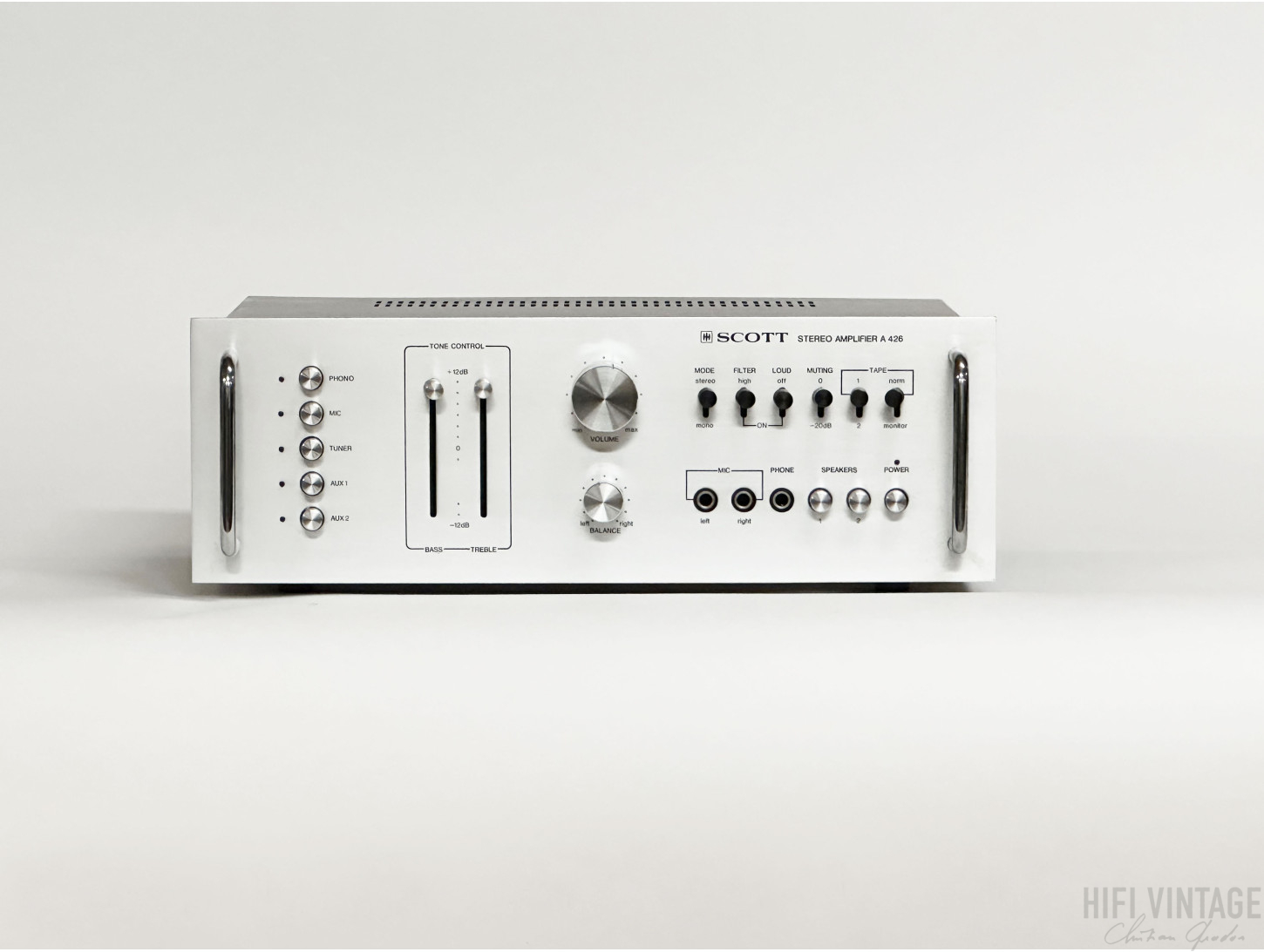 SCOTT A-426 Hifivintage Réparations