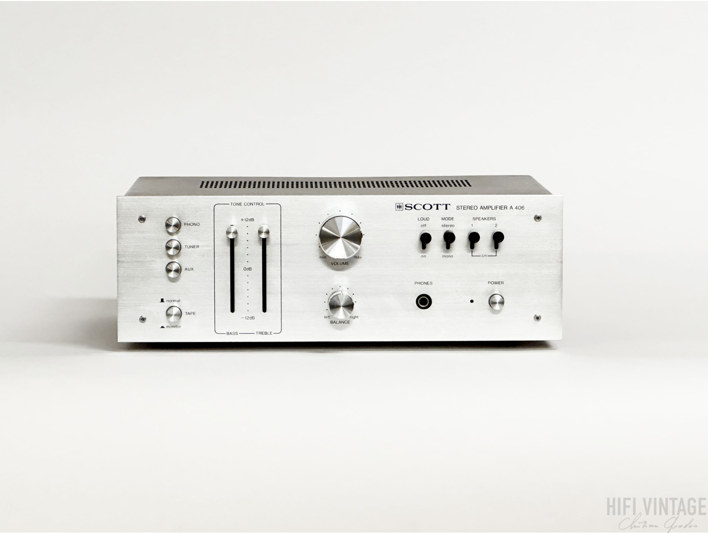 SCOTT A-406 Hifivintage Réparations