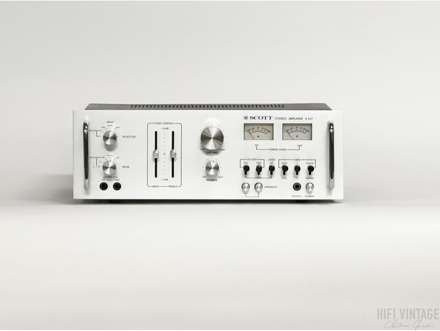 SCOTT A-437 Hifivintage Réparations