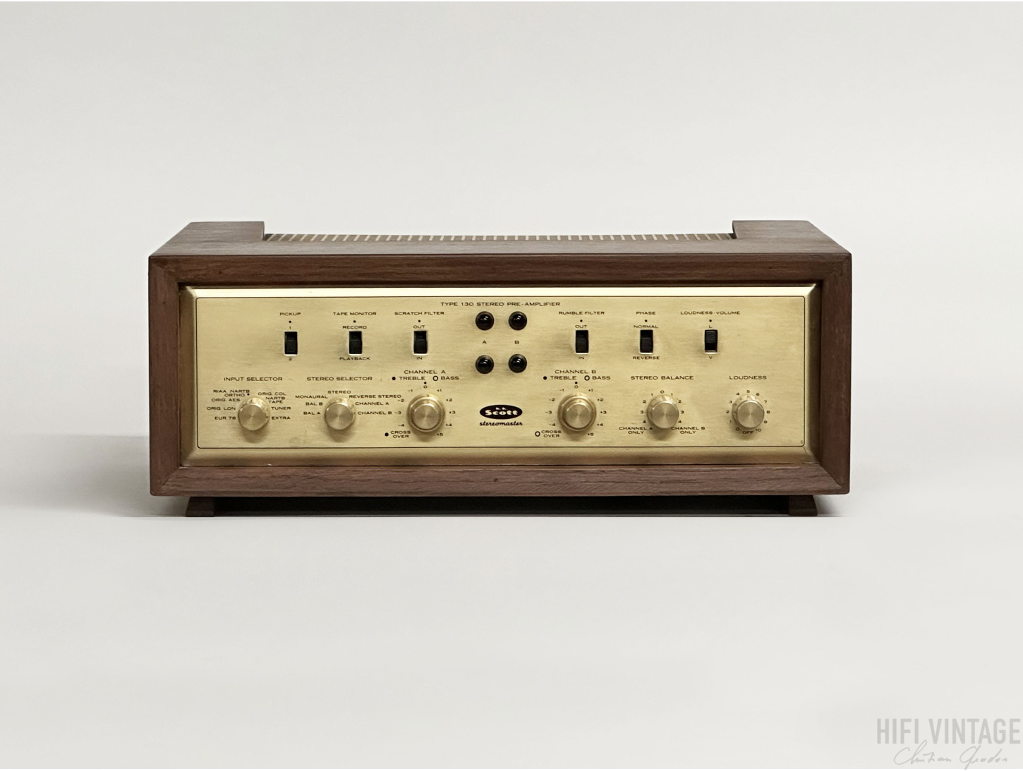 HH SCOTT Stereomaster TYPE 130 Hifivintage Réparations