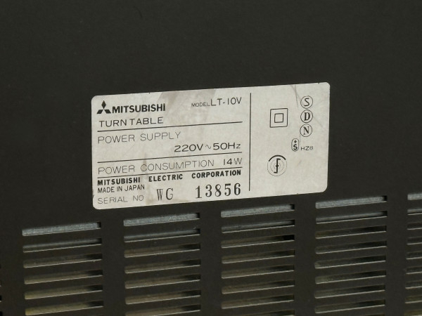 MITSUBISHI LT-10V HifiVintage Réparations