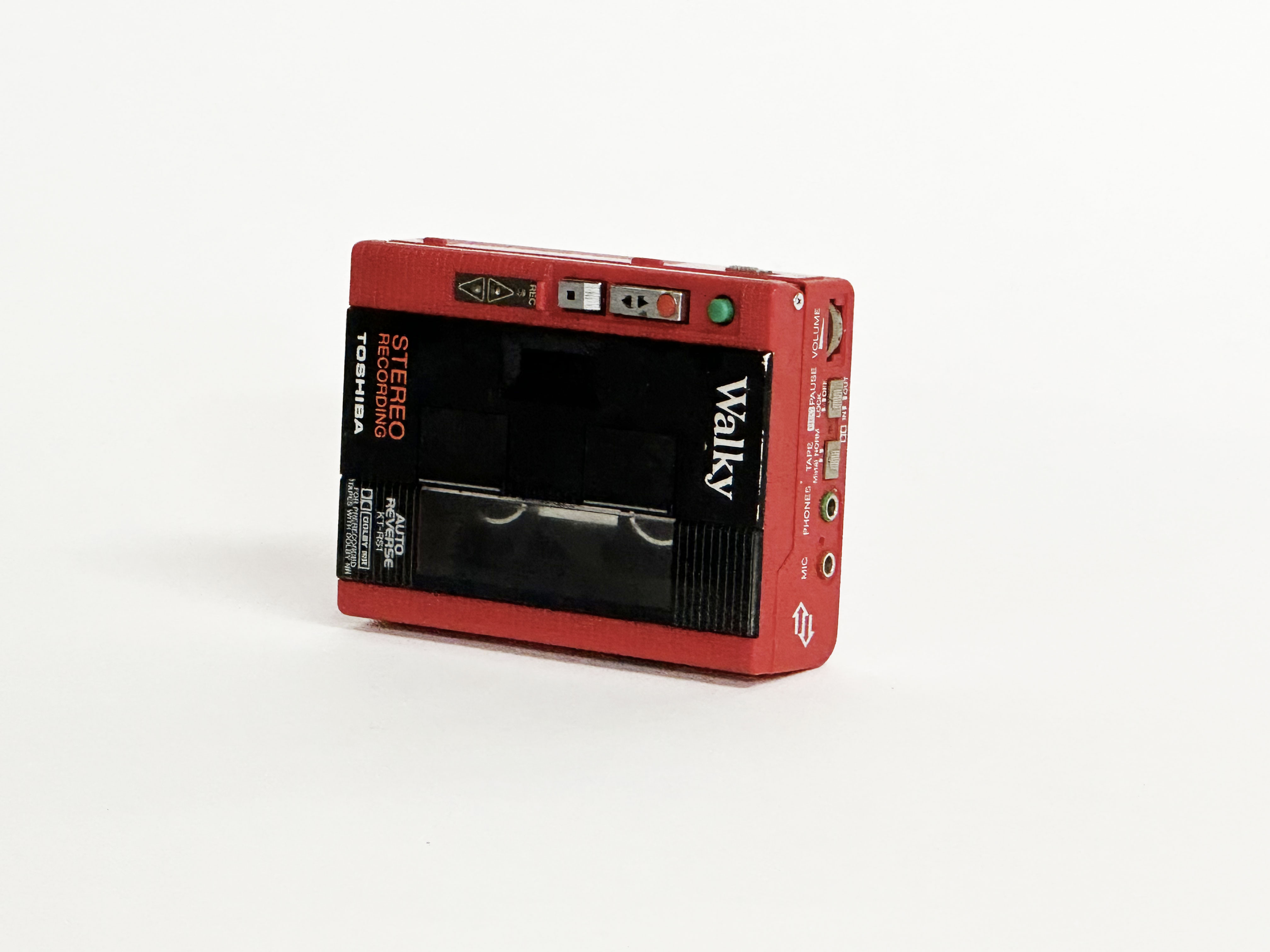 【極美品】TOSHIBA KT-R1 カセットプレイヤー（希少） ポータブルプレーヤー