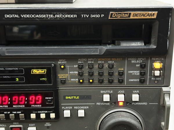 THOMSON TTV 3450-3452- BETACAM  HifiVintage réparations