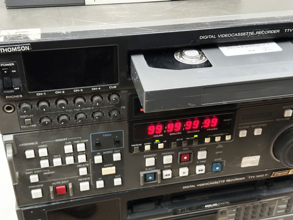 THOMSON TTV 3450-3452- BETACAM  HifiVintage réparations