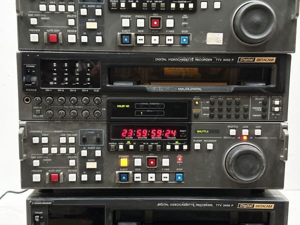 THOMSON TTV 3450-3452- BETACAM  HifiVintage réparations