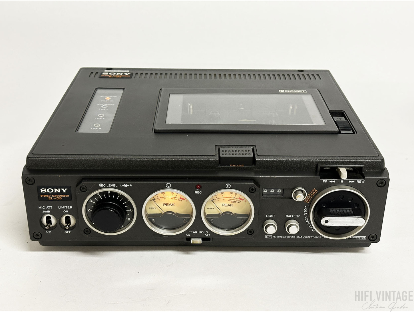 SONY EL D8 Elcaset HifiVintage 