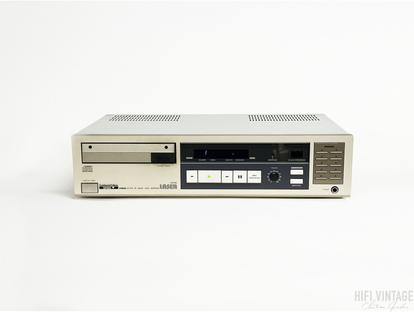 SABA Continental Edison DAD-9474 HifiVintage Réparations