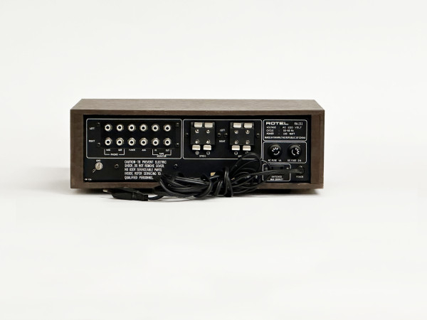 ROTEL RA-211 Hifi Vintage  réparations