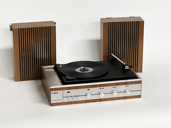 KONTACT Malette bois Stereo Hifi Vintage  réparations
