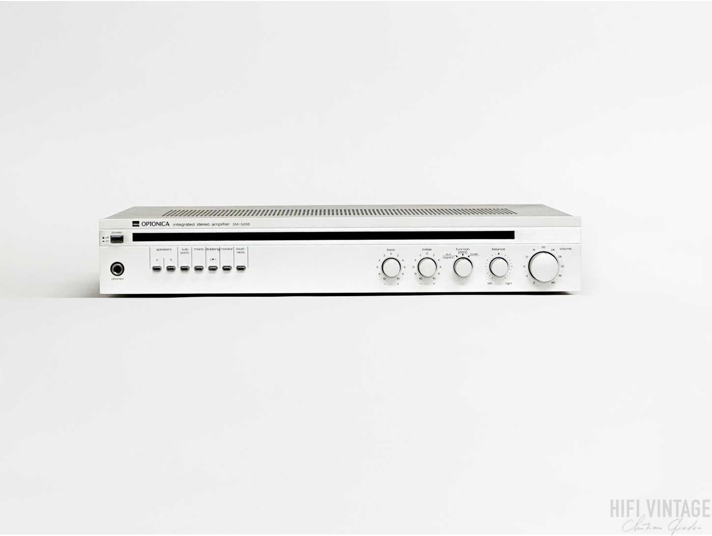 OPTONICA SM-7100 HifiVintage Réparations