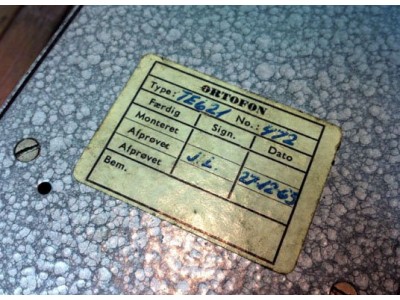 Ortofon TE-621 préampli Phono MC