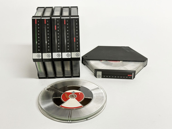 TELEFUNKEN Tape 1/4' Boxed 18cm Years 70