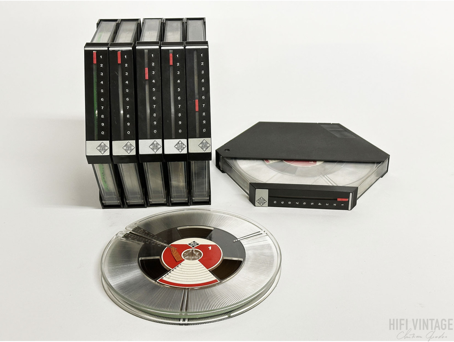 TELEFUNKEN Tape 1/4' Boxed 18cm Years 70