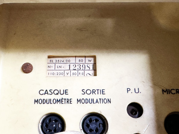 PHILIPS  EL-3524 Biampli HifiVintage 