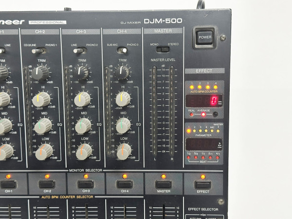 PIONEER DJM-500I HifiVintage reparations
