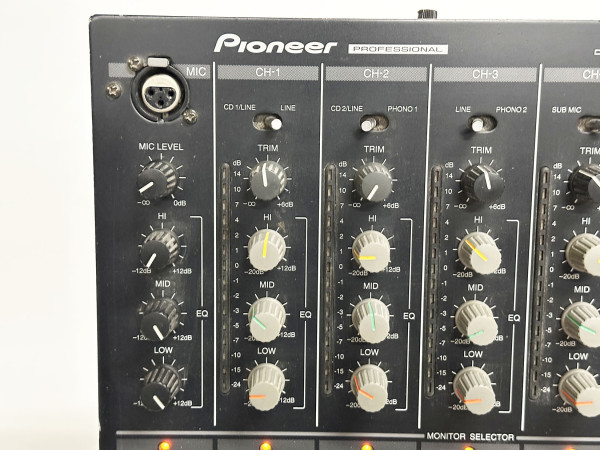 PIONEER DJM-500I HifiVintage reparations