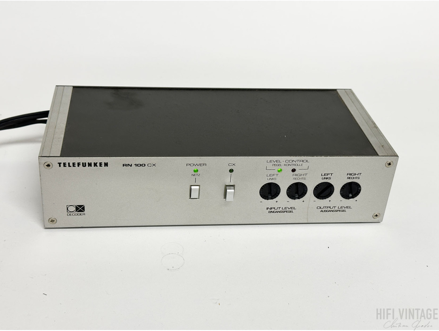TELEFUNKEN RN-100-CX HifiVintage reparations