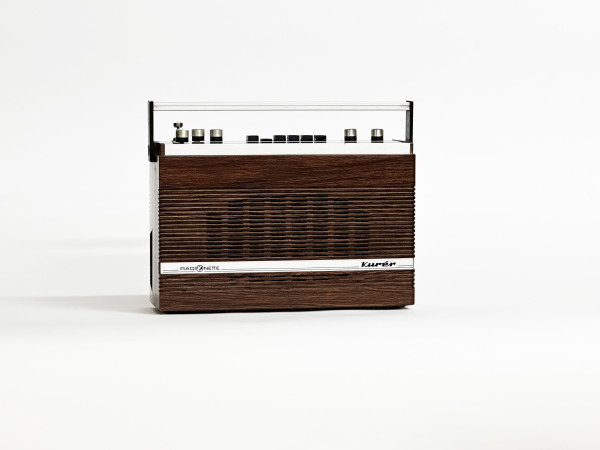 RADIONETTE Kurér K-110 Bois  Hhifivintage Paris Réparations