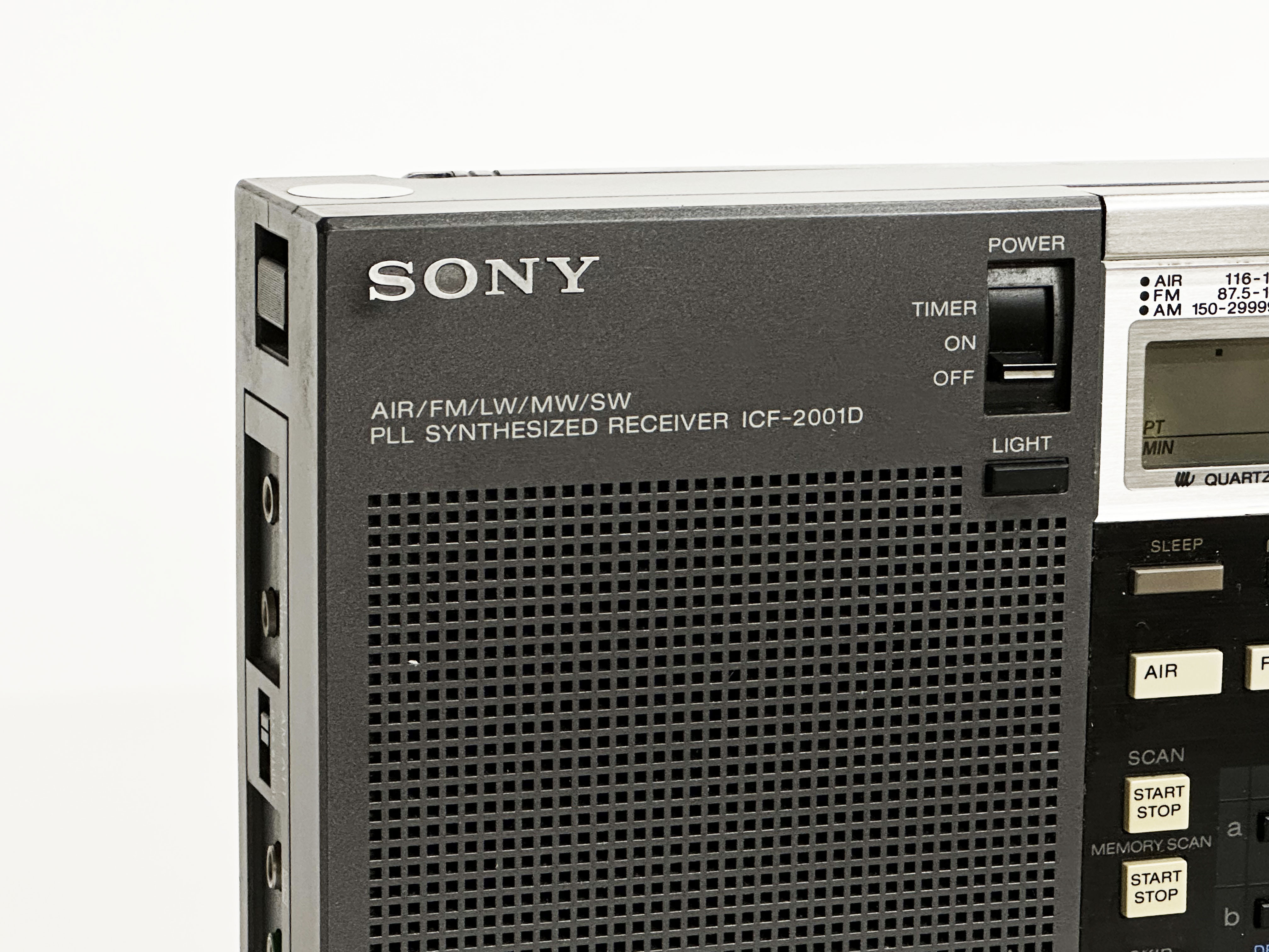SONY ソニー ICF-2001D AM/FM/SW PLLシンセサイザーレシーバー BCL