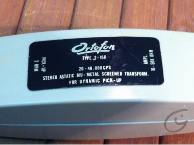 Ortofon Type 2-15K preampli Phono MC