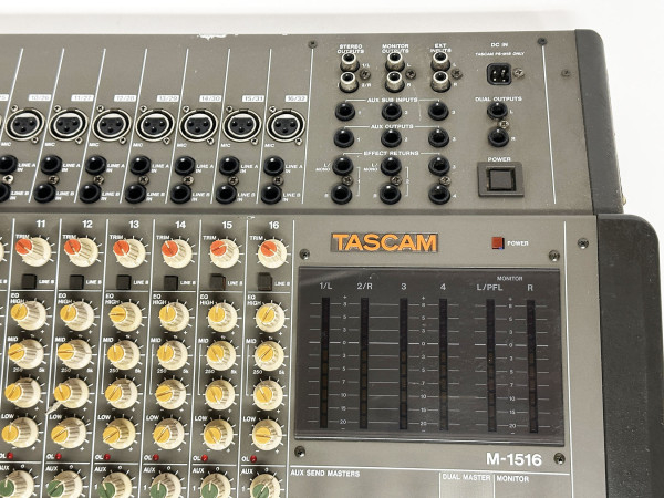TASCAM M-1516 HifiVintage réparations
