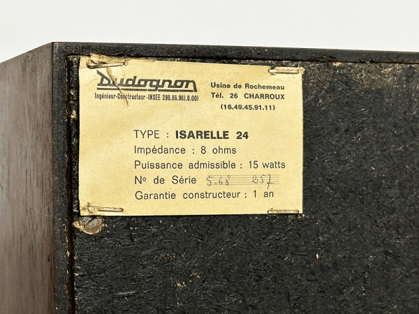 DUDOGNON Isarelle 24 Hifi Vintage Réparations