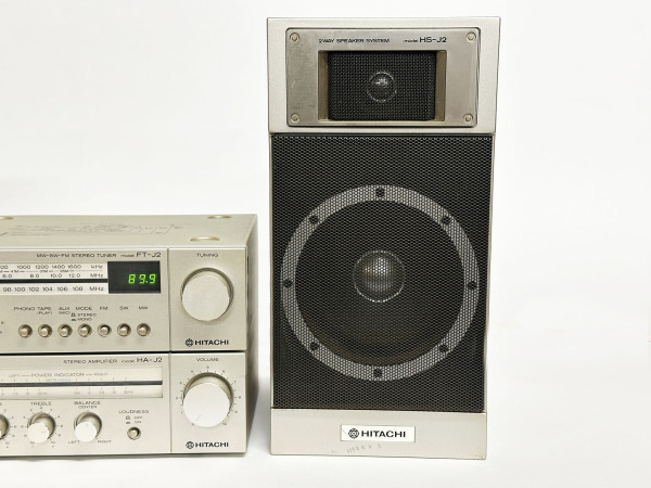 HITACHI J2 Mini-chaîne Hifi Vintage Réparations
