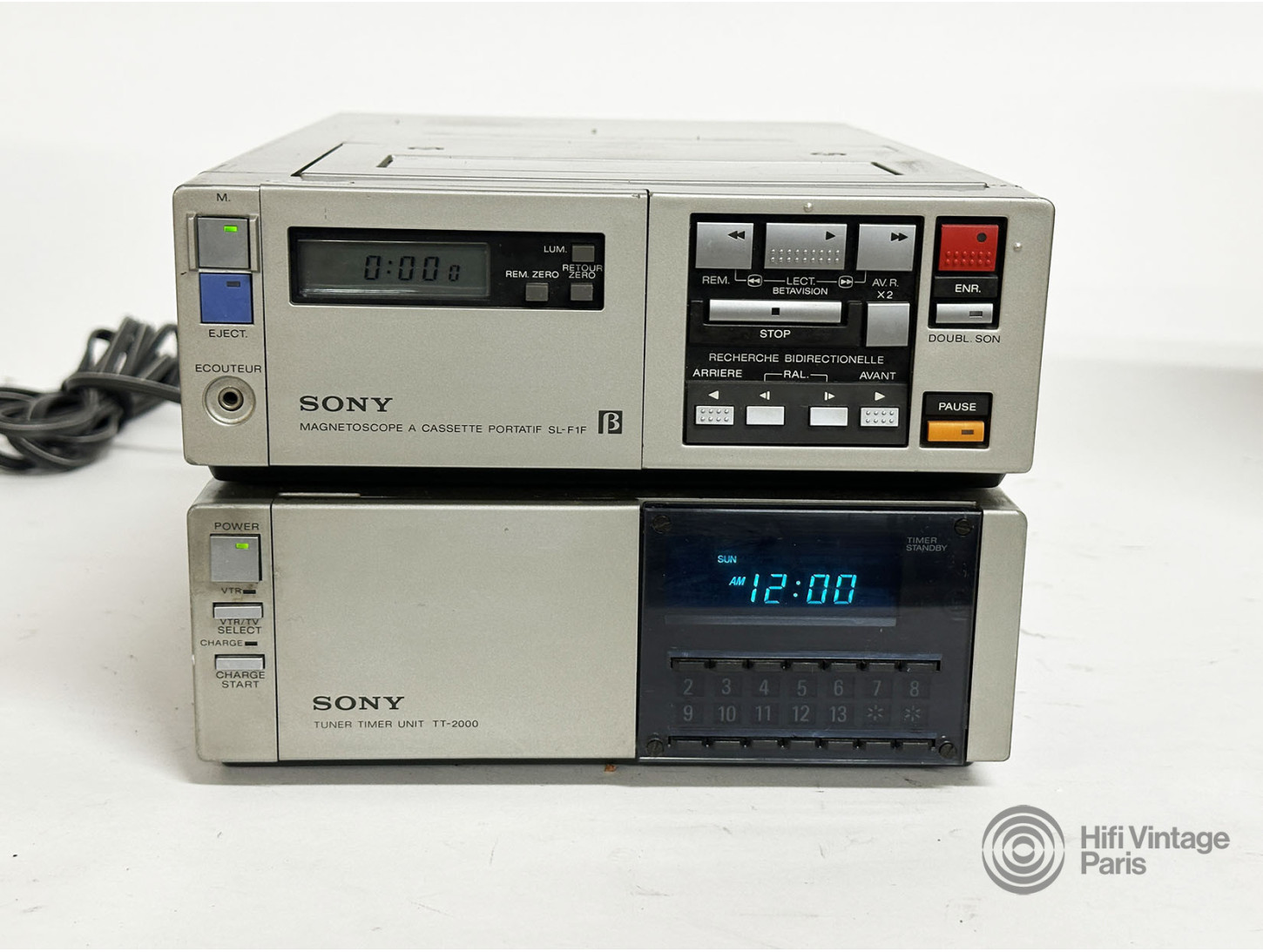 SONY LL-2000 TT-2000 - SL-F1-F Hifi Vintage Réparations