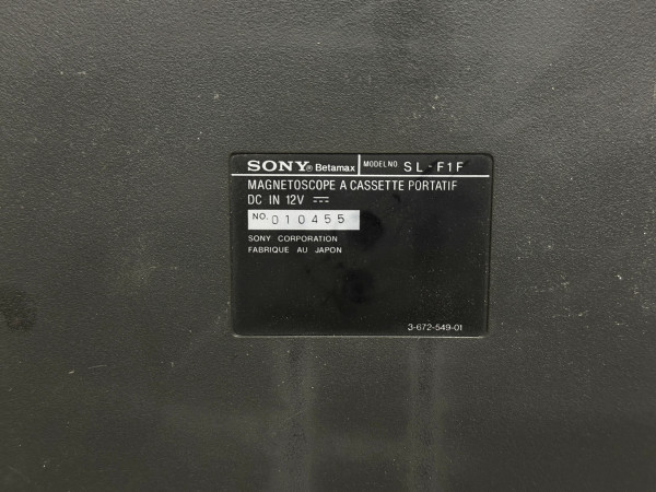 SONY LL-2000 TT-2000 - SL-F1-F Hifi Vintage Réparations